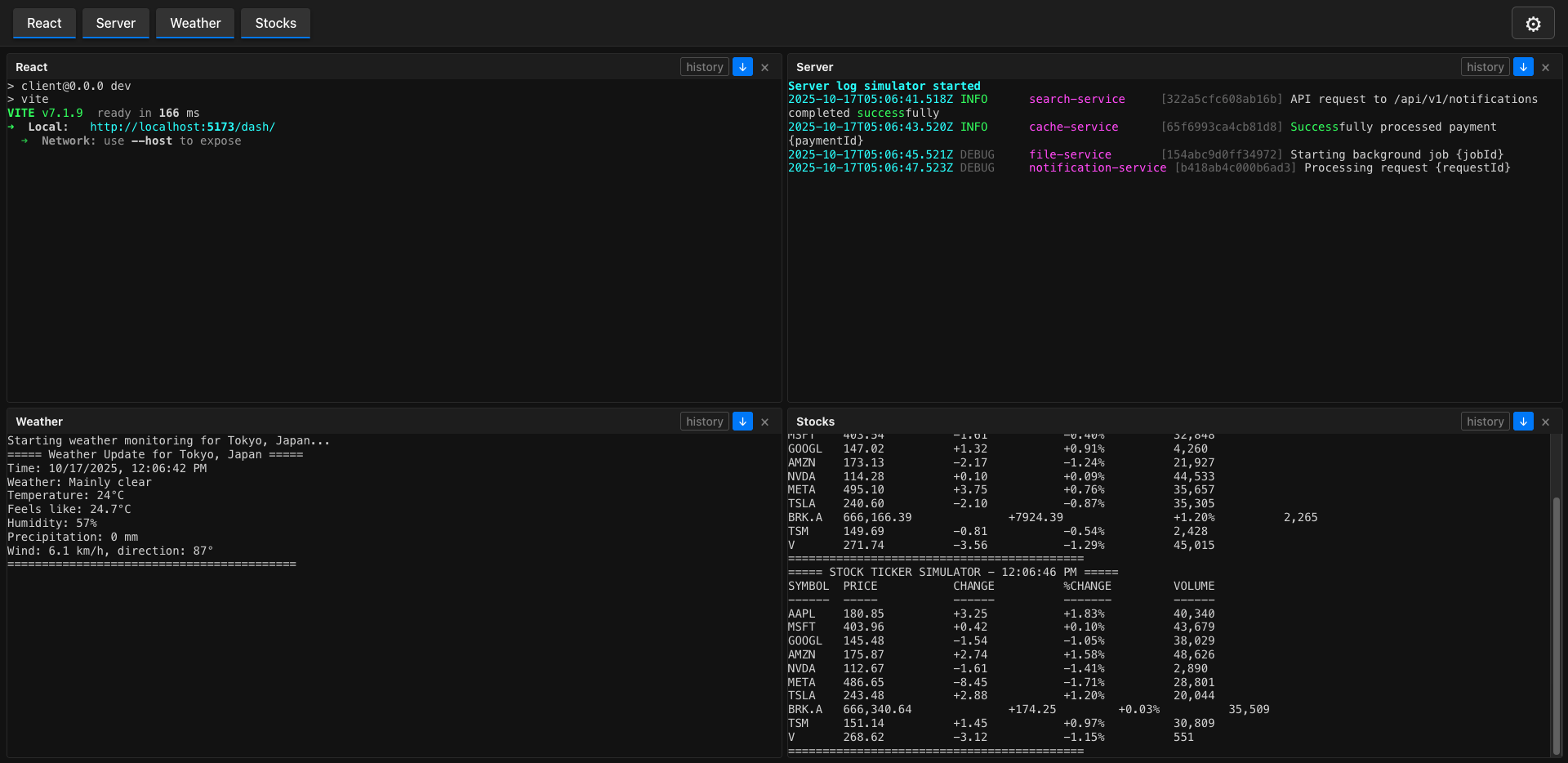 LucidLines Web Interface